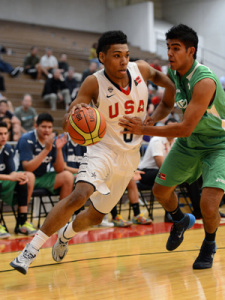 Allonzo Trier USA, Canada Roll on in FIBA Americas U18 Championship 