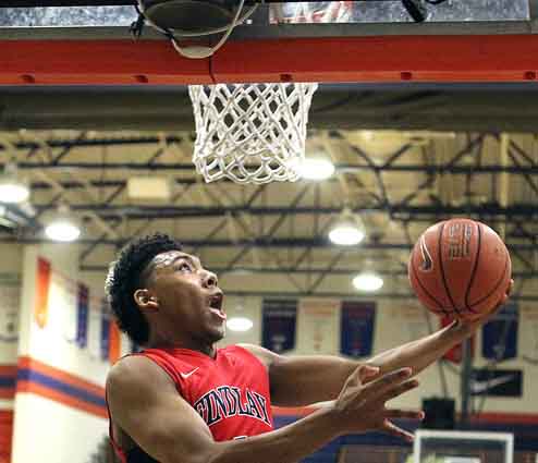 Allonzo Trier Findlay Prep guard Allonzo Trier goes up for a shot against Wasatch Academy in the first half of their Tarkanian Classic 